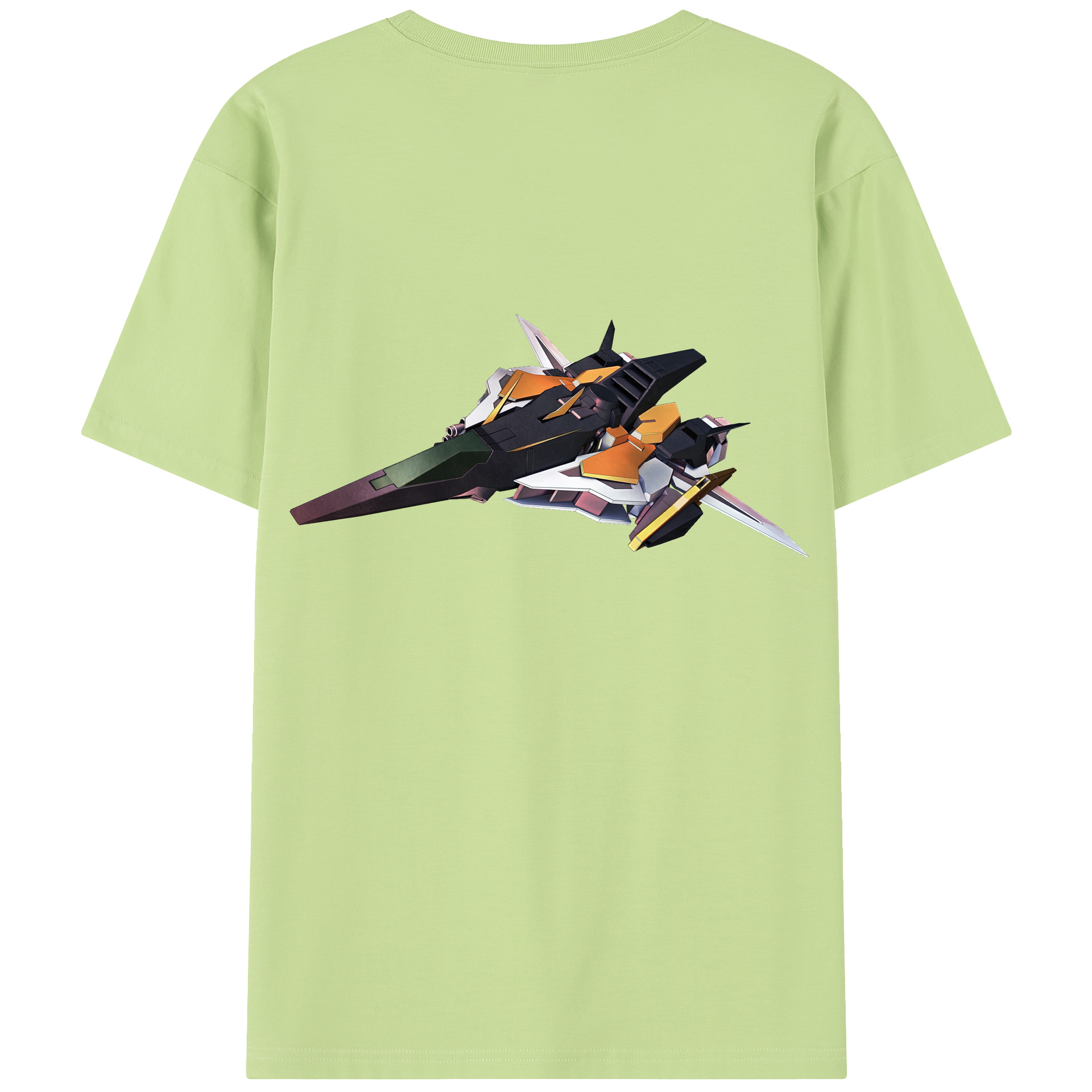 （画像用） 機動戦士ガンダム Mobile Suit Gundam 綿100％半袖Tシャツ（背面プリント）